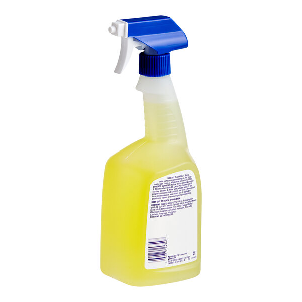 A 32 fl. oz. spray bottle of Mr. Clean Professional commercial all-surface cleaner with a blue and white trigger nozzle.