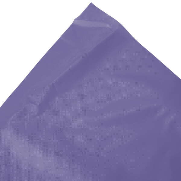 Creative Converting 14' x 29" Purple Disposable Plastic Table Skirt - 6/Case