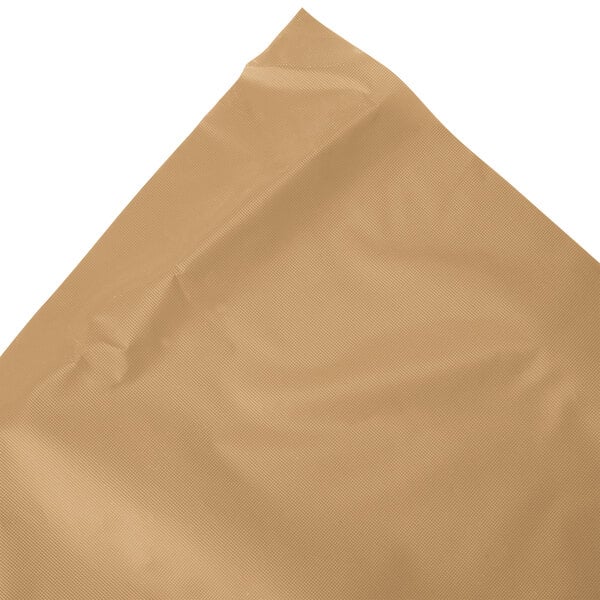 Creative Converting 14' x 29" Glittering Gold Disposable Plastic Table Skirt - 6/Case