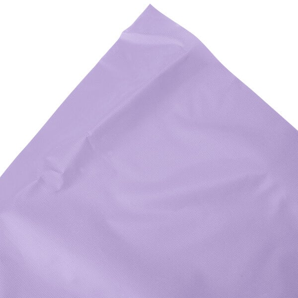 Creative Converting 14' x 29" Luscious Lavender Purple Disposable Plastic Table Skirt - 6/Case