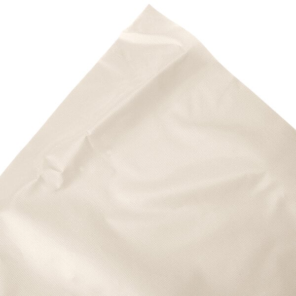Creative Converting 14' x 29" Ivory Disposable Plastic Table Skirt - 6/Case