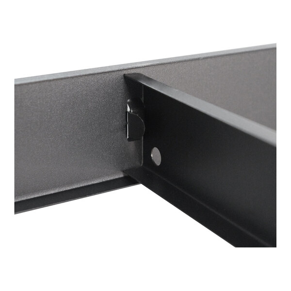 AR Shelving 72" x 20" x 72" Black Label Edition Heavy-Duty 4-Shelf Boltless Rivet Fiberboard Shelving Unit TRCD18411KFUS0I