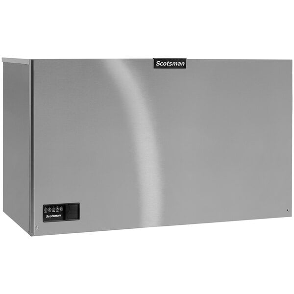 A large stainless steel Scotsman ice machine from the Prodigy Elite Series designed for commercial use.