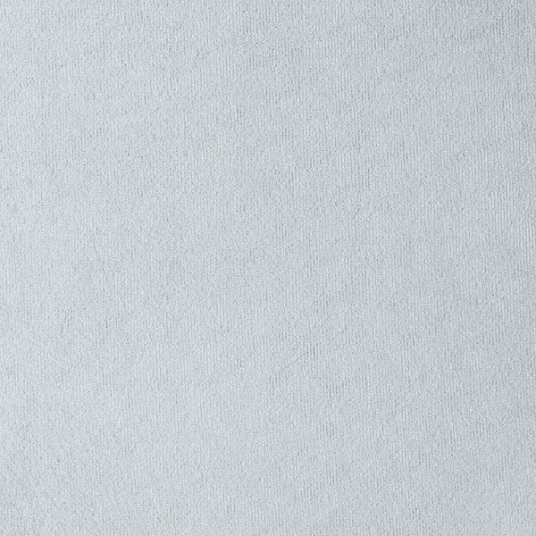 A light blue fabric upholstery, likely used for the Sydney Arm Chair with a black metal frame.