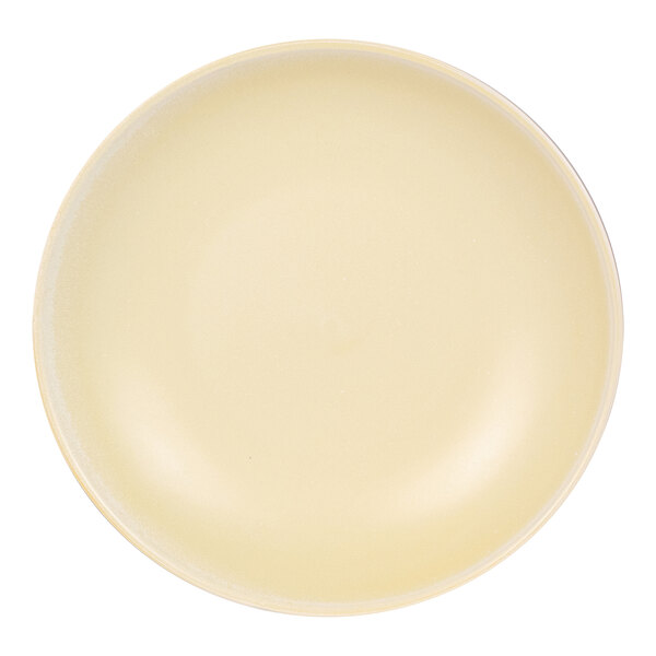 International Tableware Hearth 40 oz. Lemon Round Stoneware Pasta Bowl - 12/Case