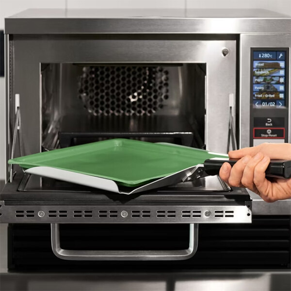 Panasonic SonicChef NE-SCV3NAPR Ventless Rapid Cook Oven with Touchscreen Controls and Remote Programmability 0.4 cu. ft. - 208/240V, 3,750W