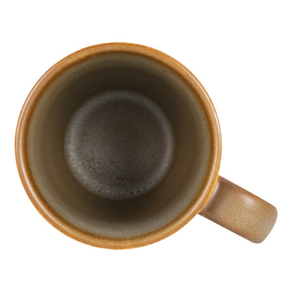 International Tableware Hearth 11 oz. Espresso Stoneware Mug - 24/Case