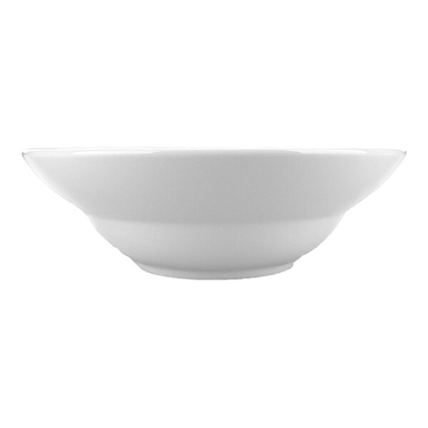 International Tableware Marzano 34 oz. Bright White Round Porcelain Vegetable / Serving Bowl - 24/Case