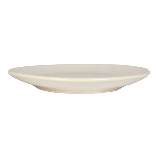 International Tableware Hearth 10" Pistachio Round Stoneware Coupe Plate - 24/Case