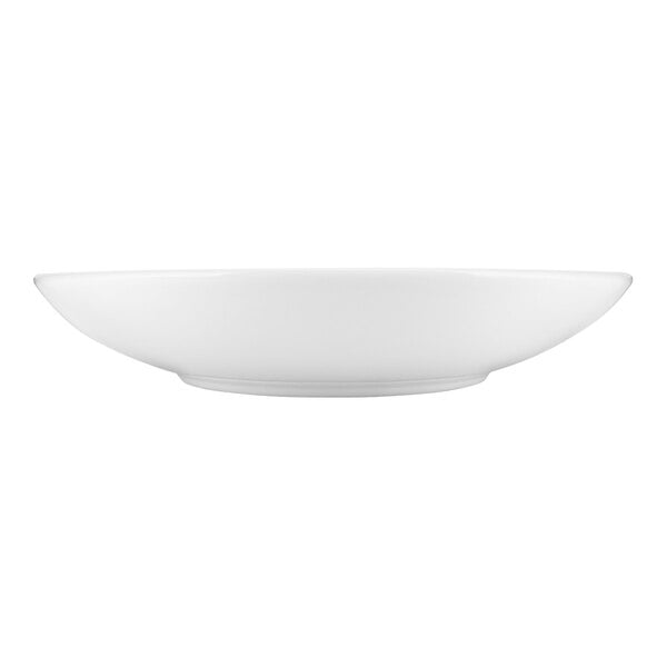 International Tableware Marzano 11 1/4" Round Bright White Porcelain Deep Plate - 12/Case