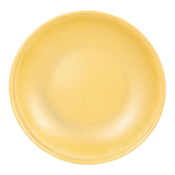 International Tableware Hearth 40 oz. Caramel Round Stoneware Pasta Bowl - 12/Case