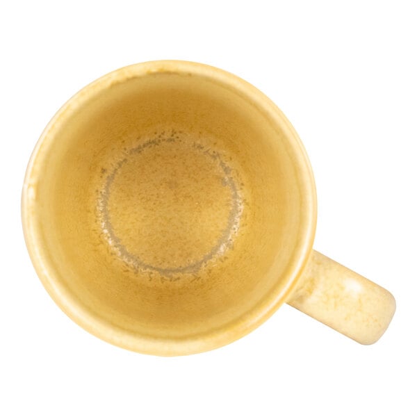 International Tableware Hearth 11 oz. Caramel Stoneware Mug - 24/Case