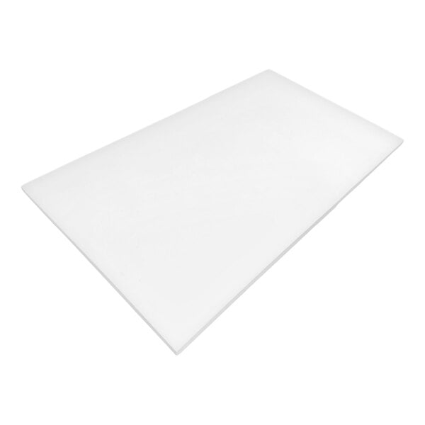 QA Group 30" x 48" Rectangular White High-Pressure Laminate MDF Table Top