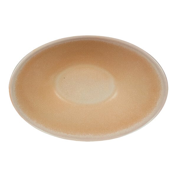 International Tableware Hearth 11 oz. Espresso Oval Stoneware Soup Bowl - 36/Case