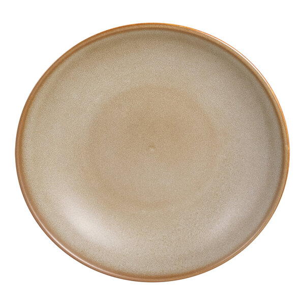 International Tableware Hearth 40 oz. Espresso Round Stoneware Pasta Bowl - 12/Case