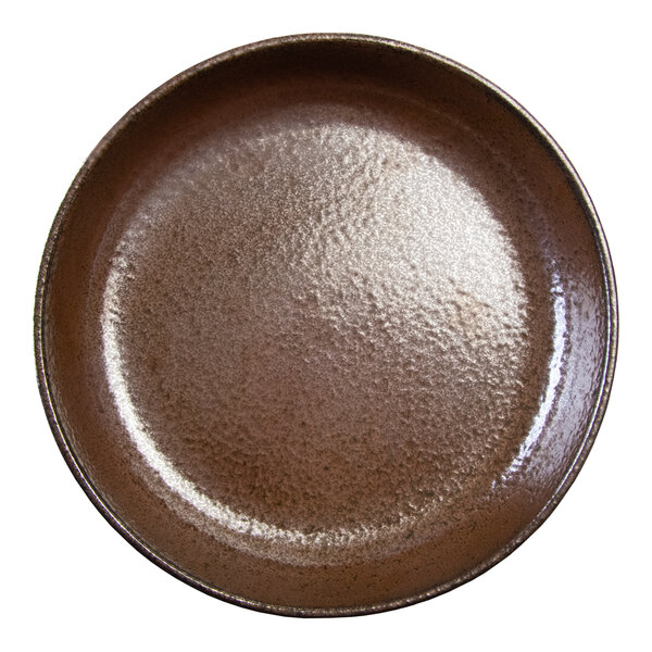 International Tableware Alloy 50 oz. Copper Mine Round Stoneware Vegetable / Serving Bowl - 12/Case