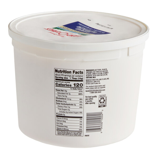 Land O Lakes Performance Dairy Clarified Butter Blend Tub 8 lb. - 2/Case