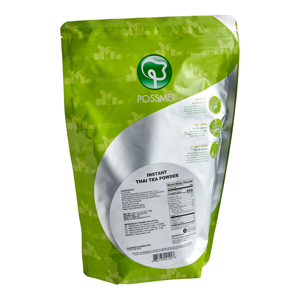 Possmei Thai Tea Powder Mix 2.2 lb.