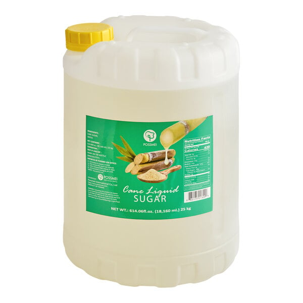 Possmei Cane Sugar Syrup 5 Gallon