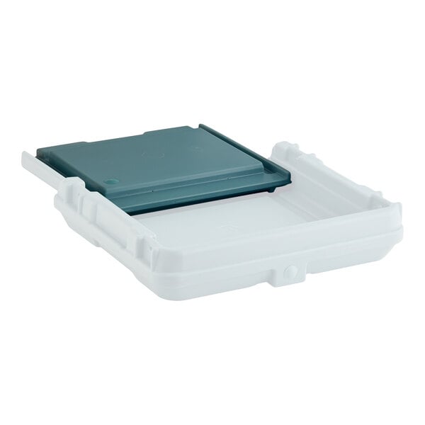 Cambro SlidingLid™ 635211 Slate Blue Sliding Lid for ICS100L