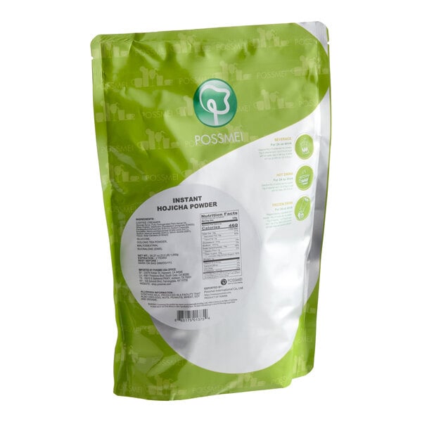 Possmei Hojicha Powder Mix 2.2 lb. - 10/Case