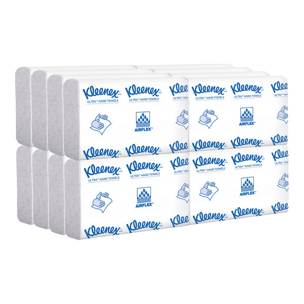 Kleenex® Reveal 7 1/2" x 9 3/8" White 2-Ply Multi-Fold Paper Towel - 2,400/Case