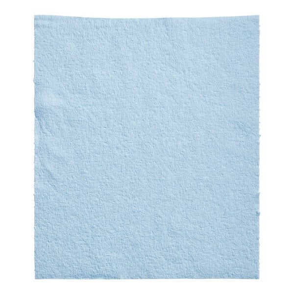 A single blue Scott Shop Towel measuring approximately 11 by 9 3/8 inches.