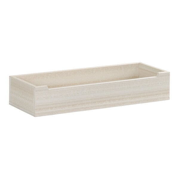 Cal-Mil Vista 20 3/4" x 7 1/2" 6-Section Coastal HDPE Condiment Bar