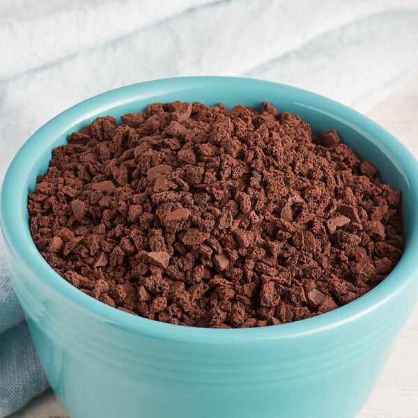 JOY Chocolate Crunch Finely Ground Cookie Topping 2.5 lb. - 4/Case