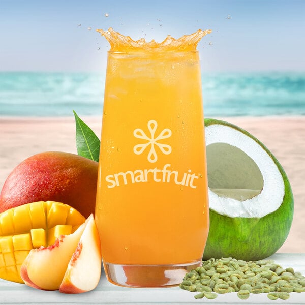 Smartfruit Rekindle Peach and Mango Refresher Beverage 1:1 Concentrate 48 fl. oz.