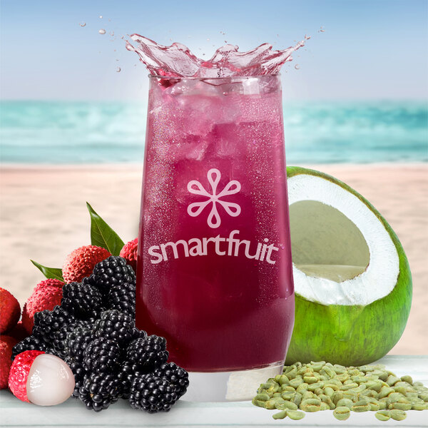 Smartfruit Rebloom Blackberry and Lychee Refresher Beverage 1:1 Concentrate 48 fl. oz.