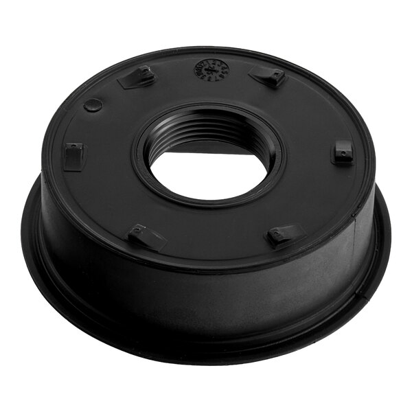 A black retainer nut designed for Vitamix Power-Prep blenders.