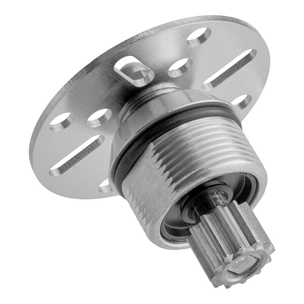 A metal blade assembly component designed for the Vitamix Aer Blend Container.
