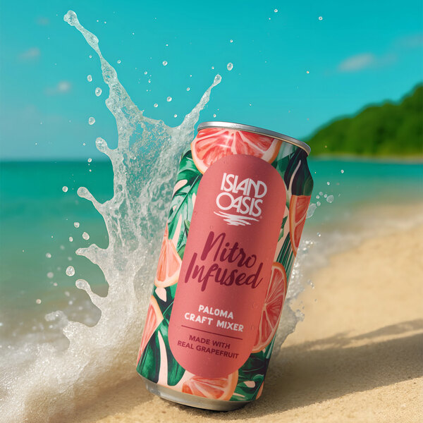 Island Oasis Nitro Infused Paloma Craft Mixer 8.4 oz. - 24/Case