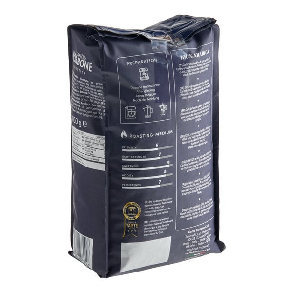 Caffe Borbone 100% Arabica Whole Bean Espresso 2.2 lb. - 6/Case