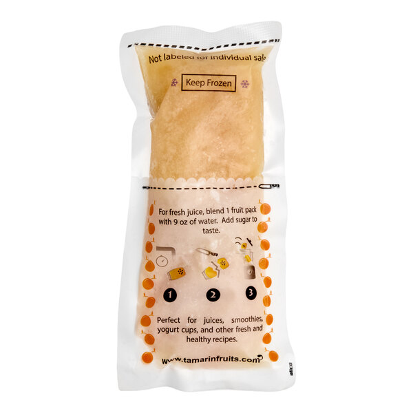 Tamarin Fruits Guanabana Soursop Fruit Pulp Packet 90 Gram - 60/Case