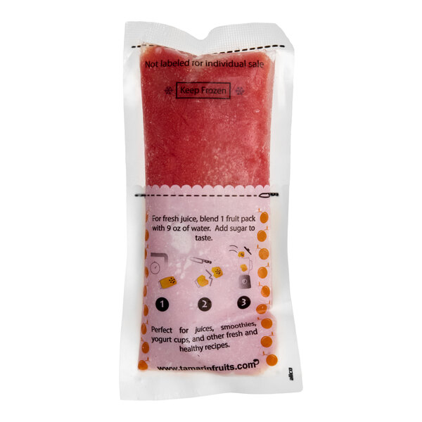 Tamarin Fruits Pink Guava Fruit Pulp Packet 90 Gram - 20/Case