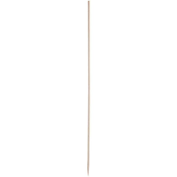 EcoChoice 10" Compostable Round Wooden Skewer - 10,000/Case
