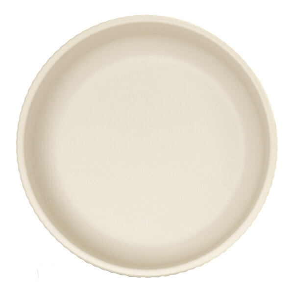 Cal-Mil Arista 30 oz. Round Ivory Melamine Bowl - 6/Case