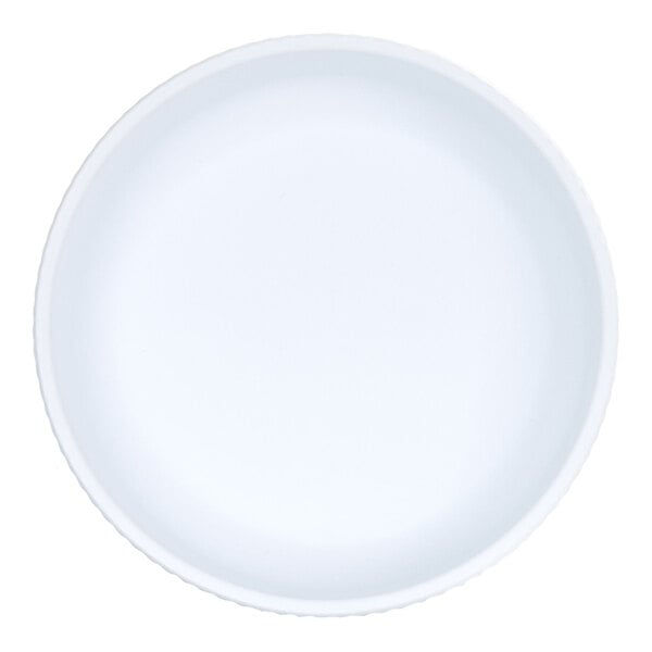 Cal-Mil Arista 30 oz. Round White Melamine Bowl - 6/Case