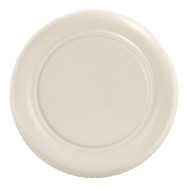 Cal-Mil Arista 16 oz. Round Ivory Melamine Bowl - 6/Case