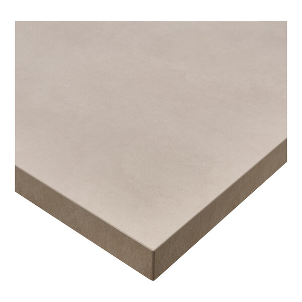 A rectangular sandstone laminate indoor table top.
