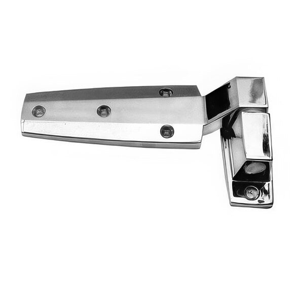 A metal AllPoints reversible cam lift door hinge.