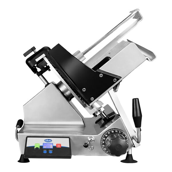 Globe S2 Series Premium Advanced SG213A 13" Heavy-Duty Automatic Gravity-Feed Meat / Cheese Slicer - 110V, 1/2 hp