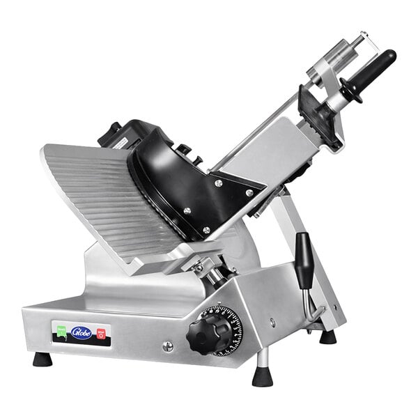 Globe S2 Series Premium S213 13" Heavy-Duty Manual Gravity-Feed Meat / Cheese Slicer - 110V, 1/2 hp