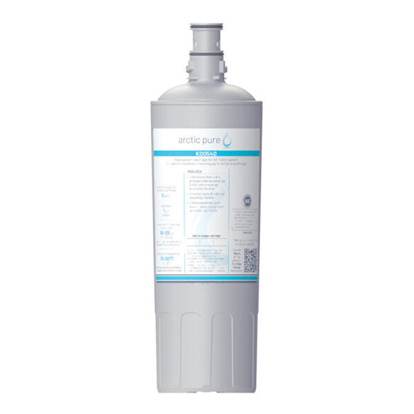 A replacement filter cartridge for the Arctic Pure AR-10000 water filtration system.