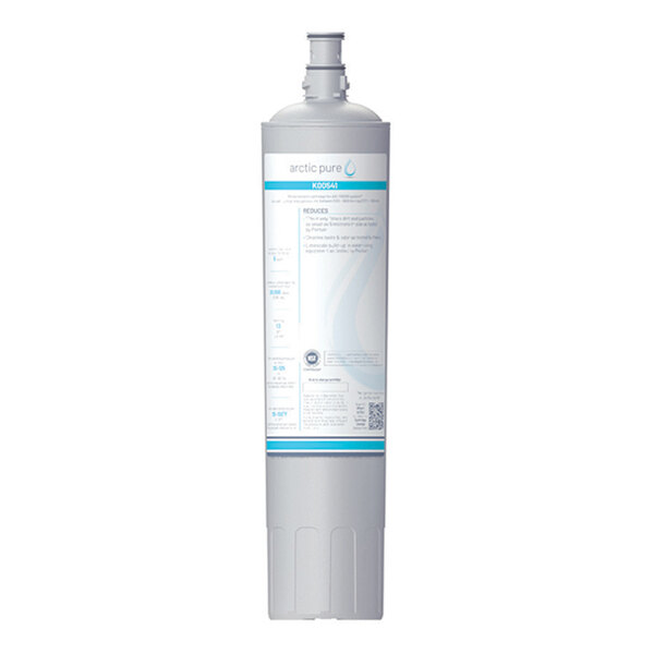 A replacement filter cartridge for the Manitowoc Arctic Pure AR-20000 and AR-40000 water filtration systems.