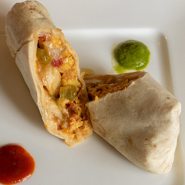 Dis Burrito Chicken Chorizo Breakfast Burrito 8 oz. - 12/Case