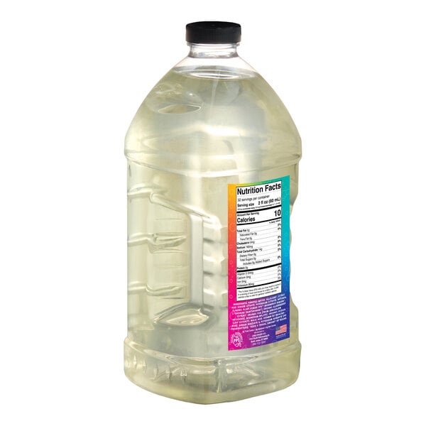 Lotus Plant Pop Squeeze Light 5:1 Soda Concentrate 64 fl. oz. - 6/Case