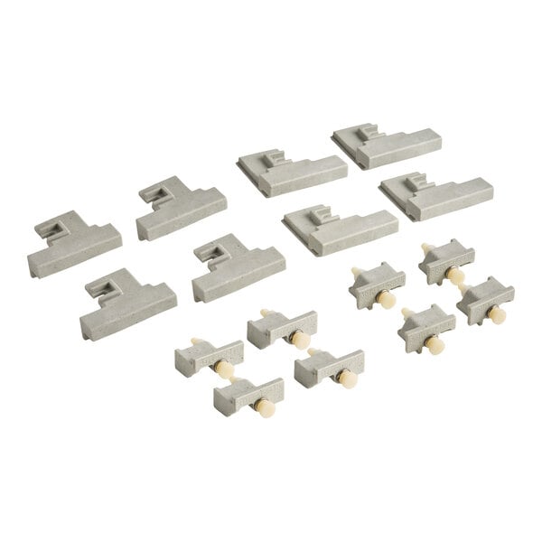 Cambro CPCCHD4480 Camshelving® Premium Heavy-Duty Corner Connector - 8/Pack